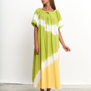 PAR & Escala Lima Tie Dye Dress